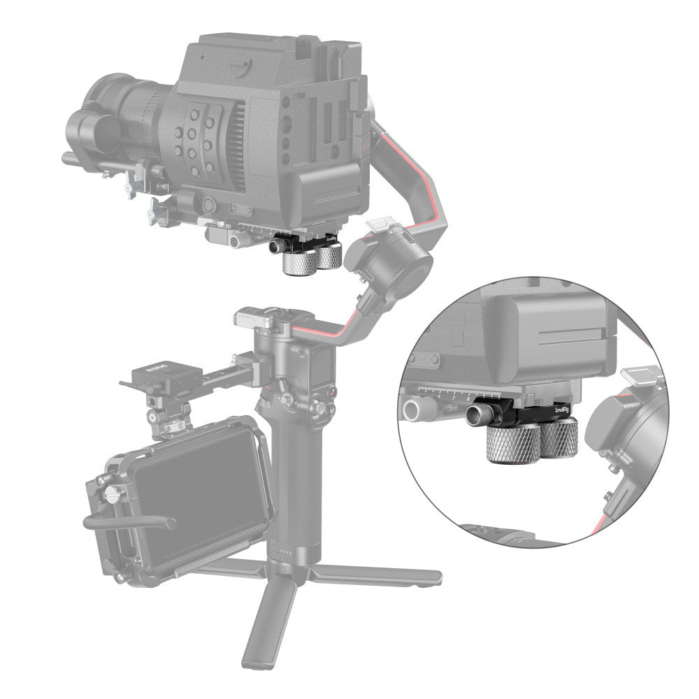 SmallRig Counterweight Kit for DJI RS 5 / RS 3 / RS 3 Pro / DJI RS 2 / RSC 2 and Selected Zhiyun Stabilizers 3125