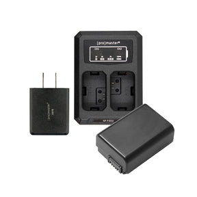 ProMaster Battery & Charger Kit for Sony NP-FW50 - Image 1