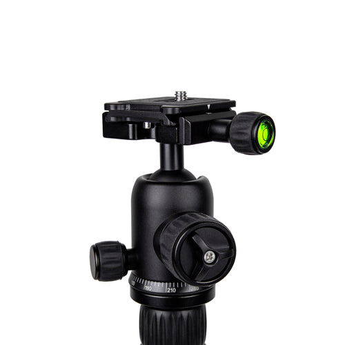 ProMaster XC-M 522K Professional Tripod Kit with Head - Black - Image 6