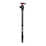 ProMaster XC-M 525K Professional Tripod Kit with Head - Red      - Image 4