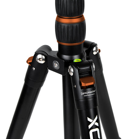 ProMaster XC-M 525K Professional Tripod Kit with Head - Orange   - Image 7