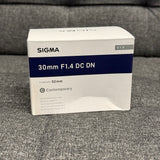 (USED) Sigma 30mm f/1.4 DC DN lens for E Mount