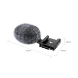 SmallRig Cold Shoe Adapter with Furry Windscreen for Sony ZV Series 3526