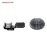 SmallRig Cold Shoe Adapter with Furry Windscreen for Sony ZV Series 3526