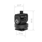SmallRig mini Cold Shoe to 1/4 -20 Screw Adapter Support 3577