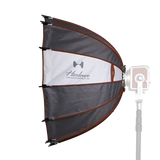 Harlowe Quick Release Softbox 36 in (90) with interchangeable Bowens and Max Mounts