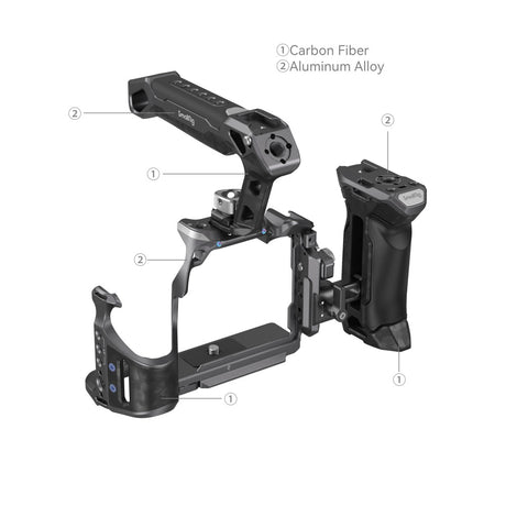 SmallRig "Rhinoceros" Advanced Cage Kit for Sony Alpha 7R V & Alpha 7 IV & Alpha 7S III