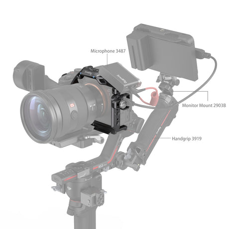 SmallRig "Rhinoceros" Advanced Cage Kit for Sony Alpha 7R V & Alpha 7 IV & Alpha 7S III