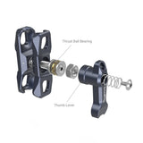 SmallRig Magic Arm Support with Dual Ball Heads (Compatible with 1/4"-20 and 3/8"-16 ARRI Threaded and Locating Holes) 3874