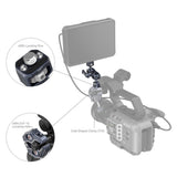SmallRig Magic Arm Support with Dual Ball Heads (Compatible with 1/4"-20 and 3/8"-16 ARRI Threaded and Locating Holes) 3874