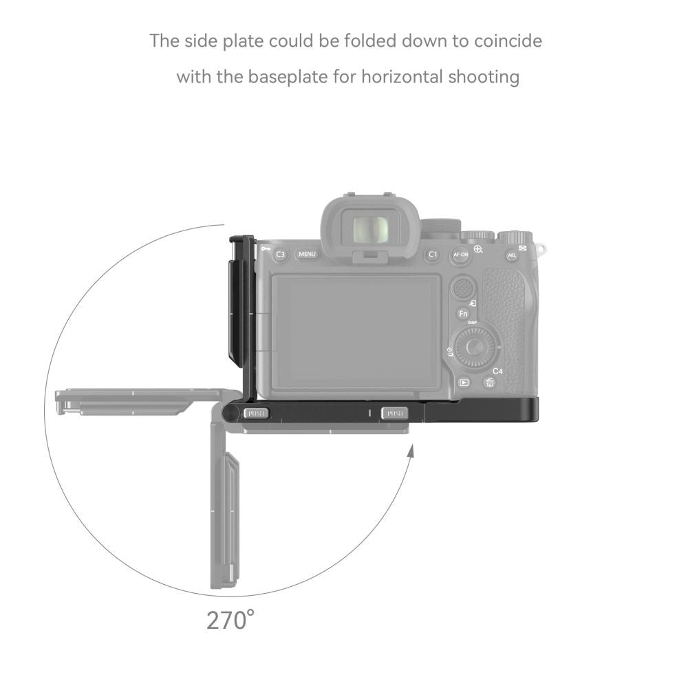 SmallRig Foldable L-Shape Mount Plate for Sony Alpha 7 V / 7R V / 7 IV / 7S III 3984