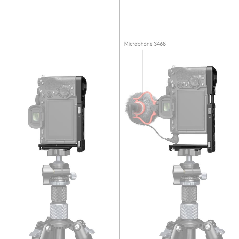 SmallRig Foldable L-Shape Mount Plate for Sony Alpha 7 V / 7R V / 7 IV / 7S III 3984