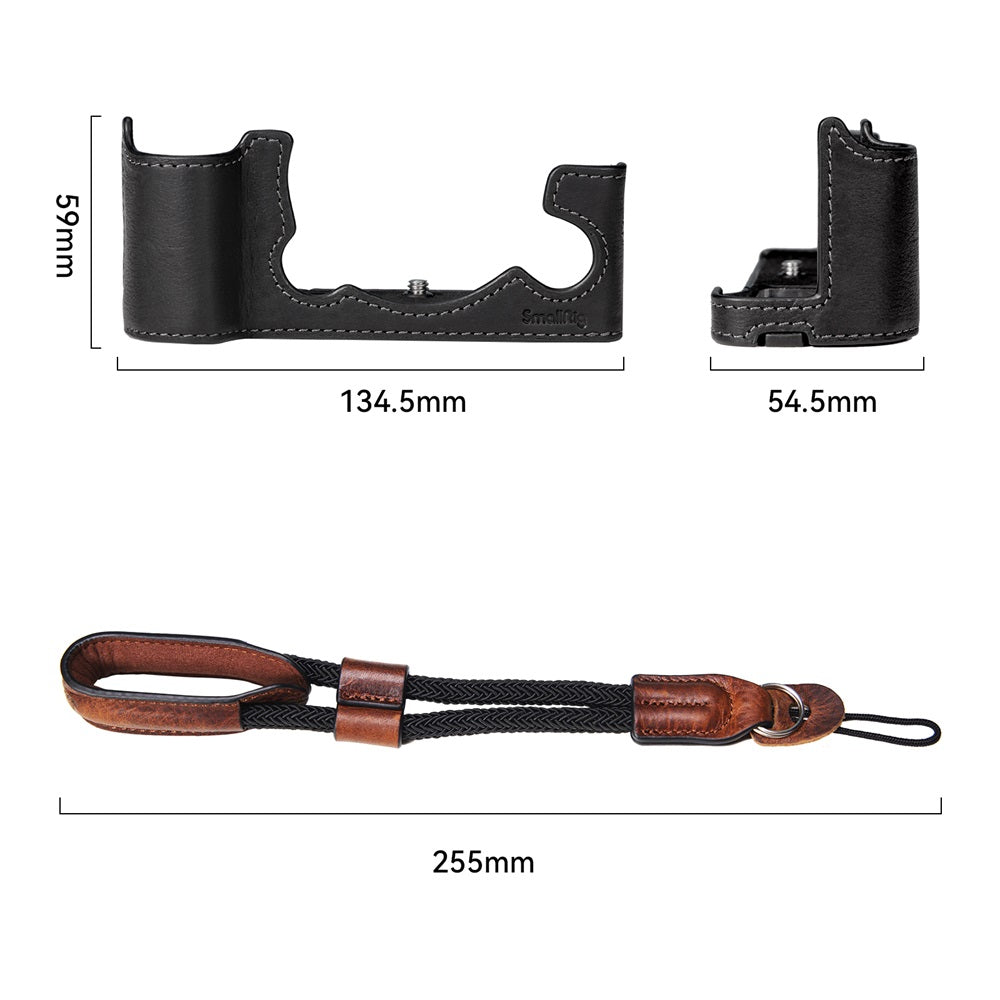 SmallRig Half Case / Wrist Strap Kit for FUJIFILM X-T5