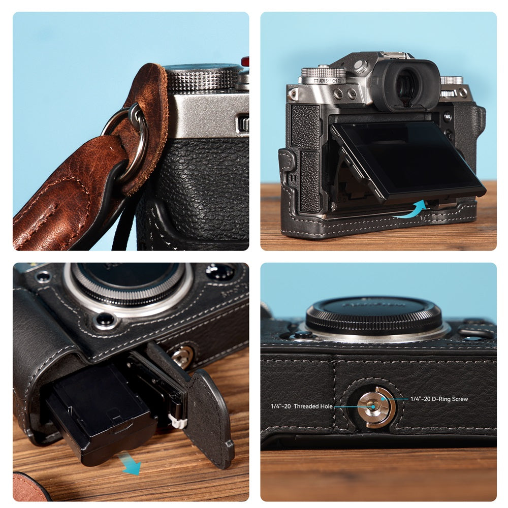 SmallRig Half Case / Wrist Strap Kit for FUJIFILM X-T5