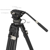 SmallRig Heavy-Duty Carbon Fiber Tripod Kit 3989