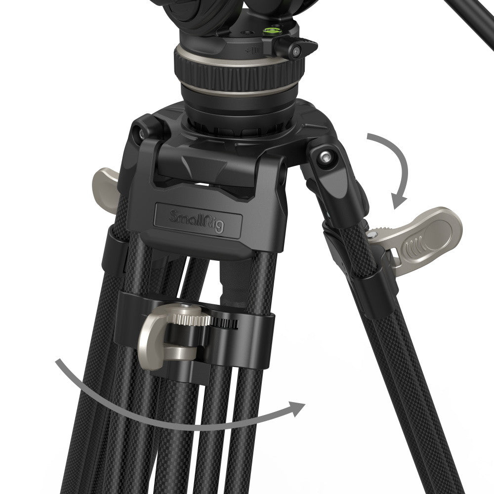 SmallRig Heavy-Duty Carbon Fiber Tripod Kit 3989