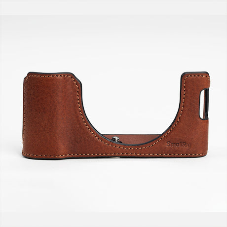 SmallRig Leather Half Case Kit for FUJIFILM X100VI (Brown)