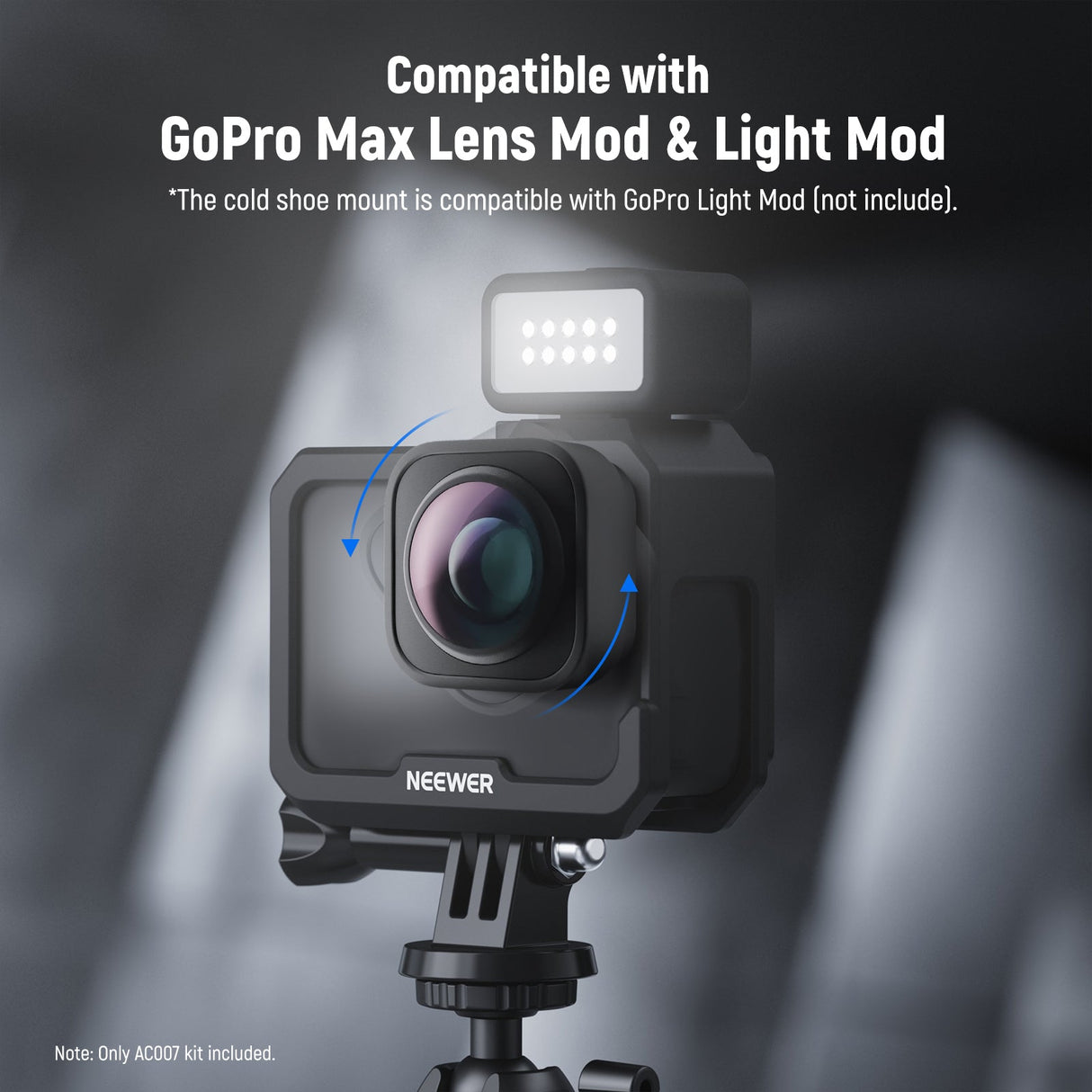 Cold Shoe Gopro Light Mod Mount Media Mod Go Pro 12 SmallRig GoPro