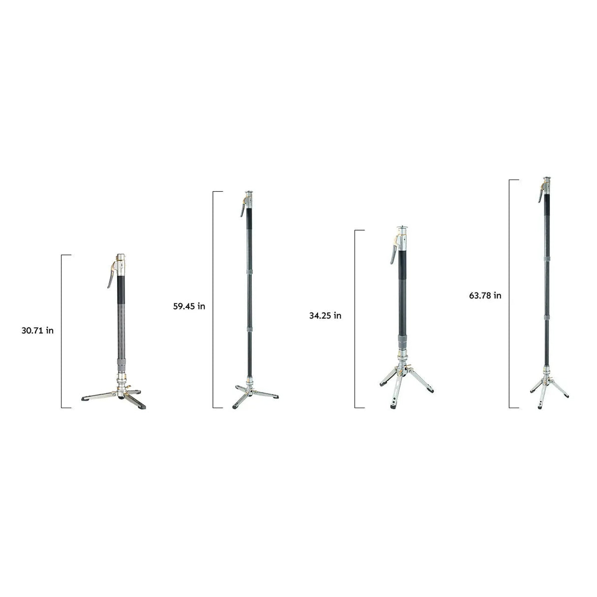 Rocket Quick Release Carbon Fiber Monopod for Photography & Video