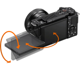 Sony Alpha ZV-E10 (ILCZVE10-B) APS-C Interchangeable Lens Vlog Camera with 24MP and 4K/30p - Image 4