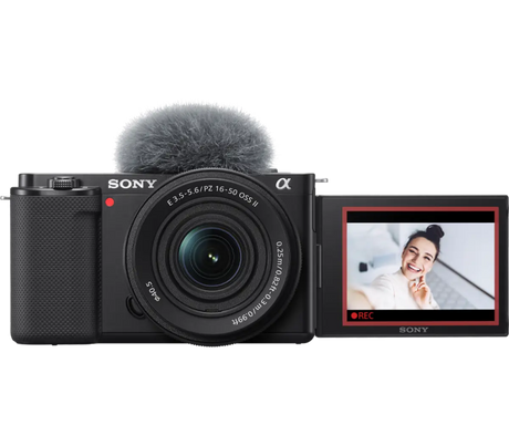 Sony The ZV-E10 with new kit lens, E PZ 16-50mm F3.5-5.6 OSS II - Compact APS-C standard power zoom lens with Optical SteadyShot (SELP16502) - Image 4