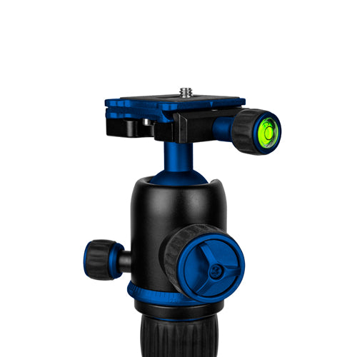 ProMaster XC-M 525K Professional Tripod Kit with Head - Blue     - Image 6