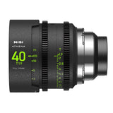 NiSi 40mm ATHENA PRIME Full Frame Cinema Lens T1.9 (PL Mount)