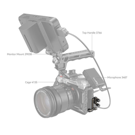 SmallRig HDMI and USB-C Cable Clamp for FUJIFILM X-T5 4147