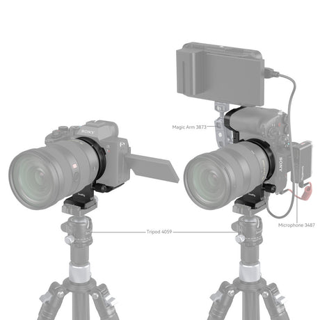SmallRig Rotatable Horizontal-to-Vertical Mount Plate Kit for Sony Alpha 7 V / 7R V / 7 IV / 7S III / 7R IV 4148