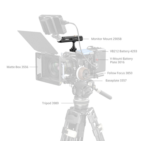 SmallRig Rotating Top Handle with NATO Clamp