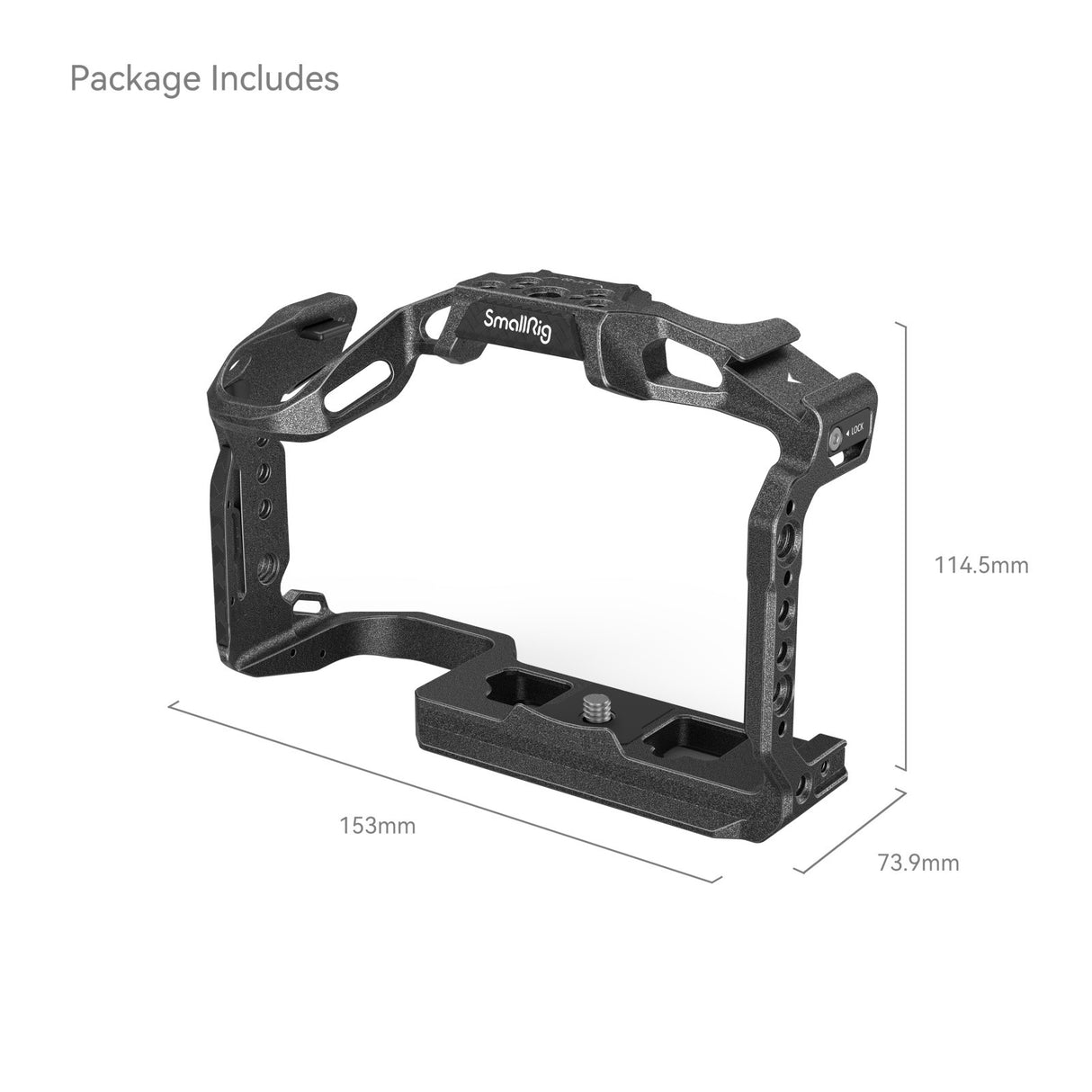 SmallRig “Black Mamba” Cage for Canon EOS R6 Mark II / R6 Mark III 4161
