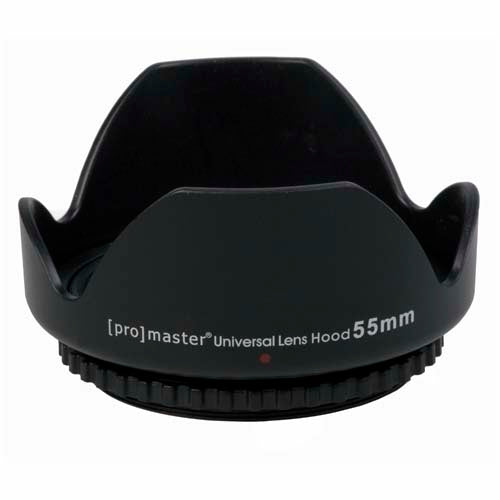 ProMaster Universal Lens Hood 55mm - Image 1