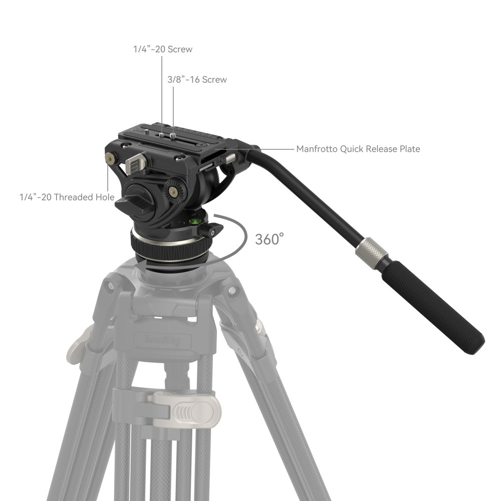SmallRig Heavy-Duty Video Head DH10