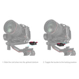 SmallRig Power Supply Mount Plate for DJI RS Stabilizers