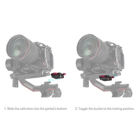 SmallRig Power Supply Mount Plate for DJI RS Stabilizers