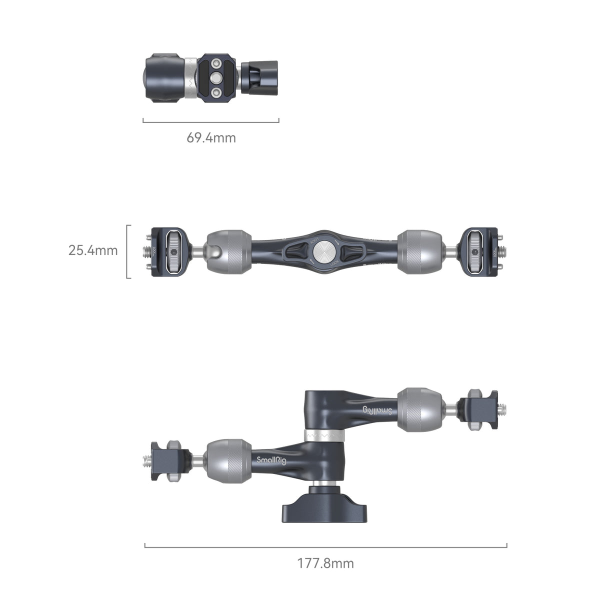 SmallRig Rosette Arm (7”)