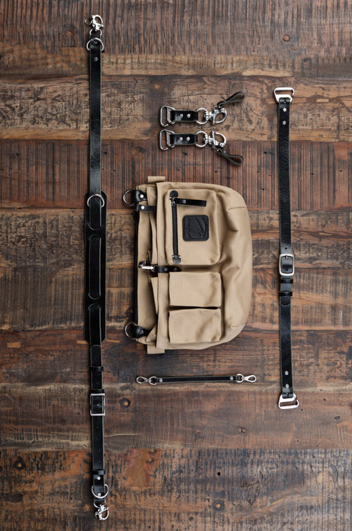 Leather Explorer Lens Quiver | Leather Messenger Bag