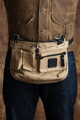 Leather Explorer Lens Quiver | Leather Messenger Bag