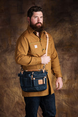Leather Explorer Lens Quiver | Leather Messenger Bag