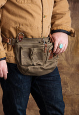 Leather Explorer Lens Quiver | Leather Messenger Bag