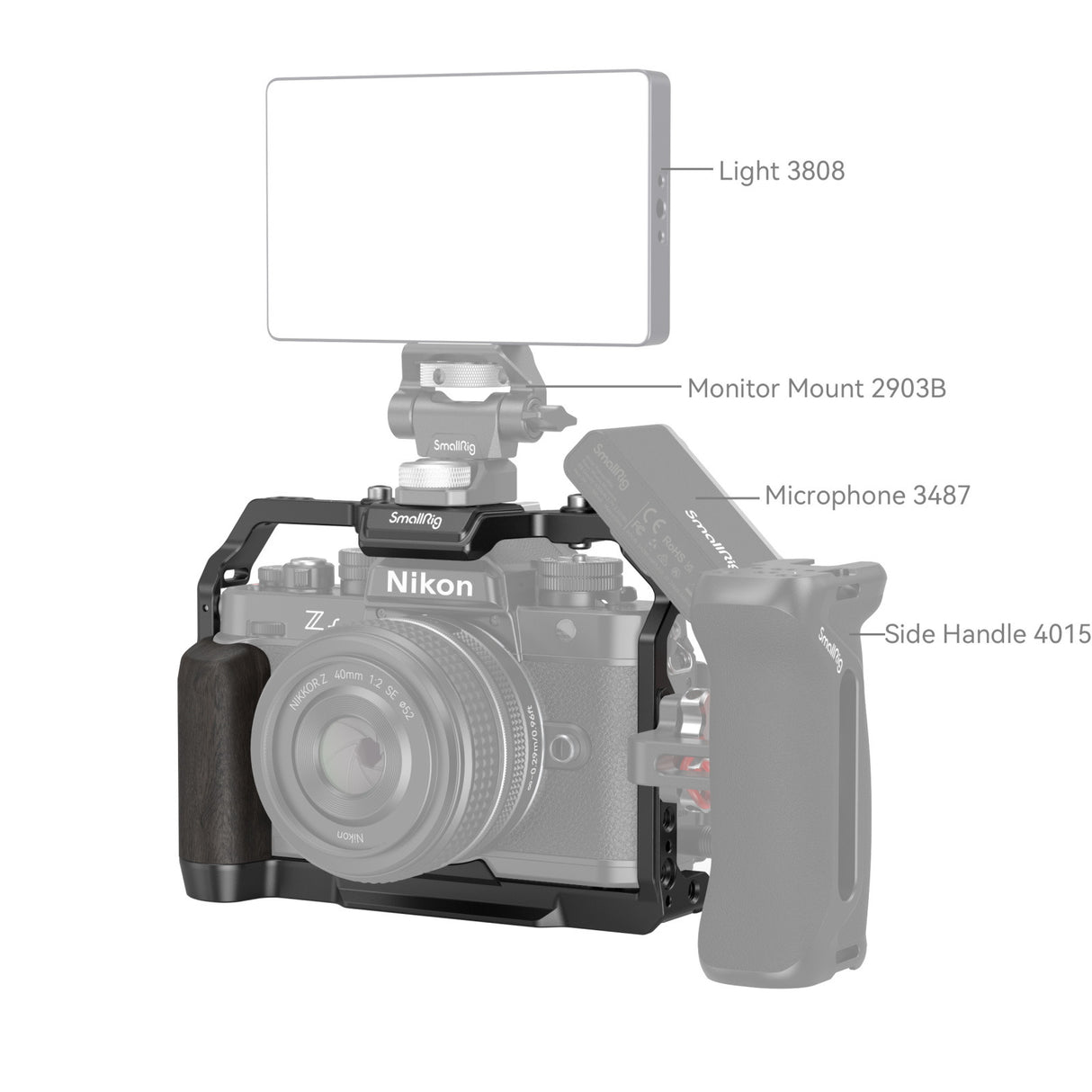 SmallRig Cage for Nikon Z f 4261