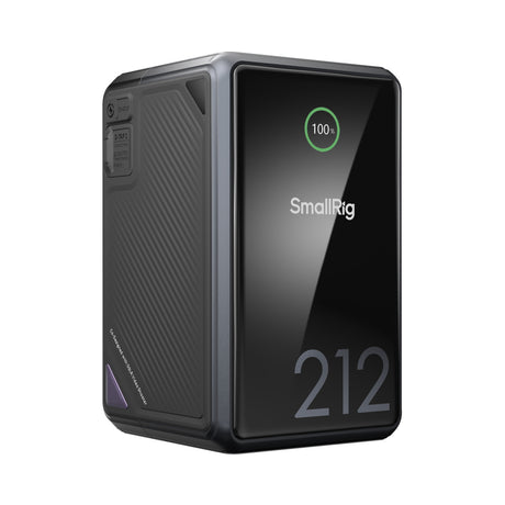 SmallRig x Caleb Pike VB212 mini V-Mount Battery 4293B, front view