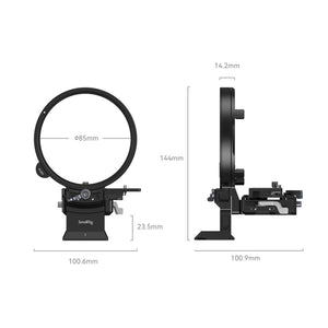 SmallRig Rotatable Horizontal-to-Vertical Mount Plate Kit for FUJIFILM GFX Series 4305