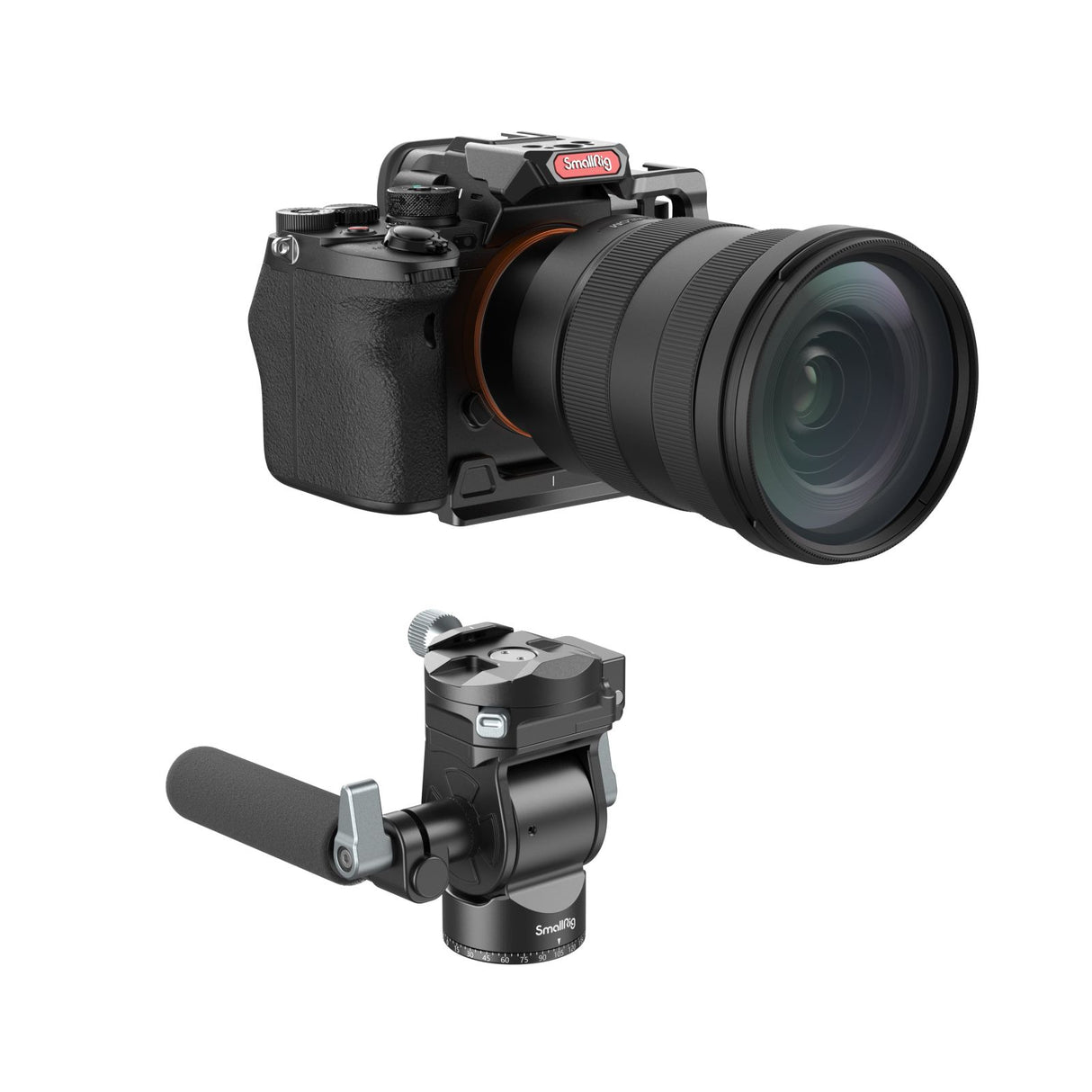 SmallRig FreeBlazer Aluminum Alloy Video Tripod CT195