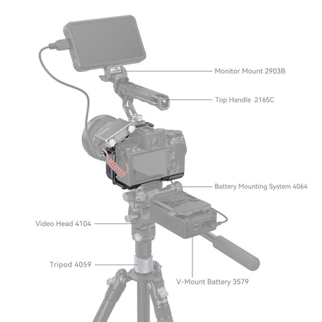 SmallRig "Rhinoceros" Cage Kit for Sony Alpha 7R V & Alpha 7 IV & Alpha 7S III