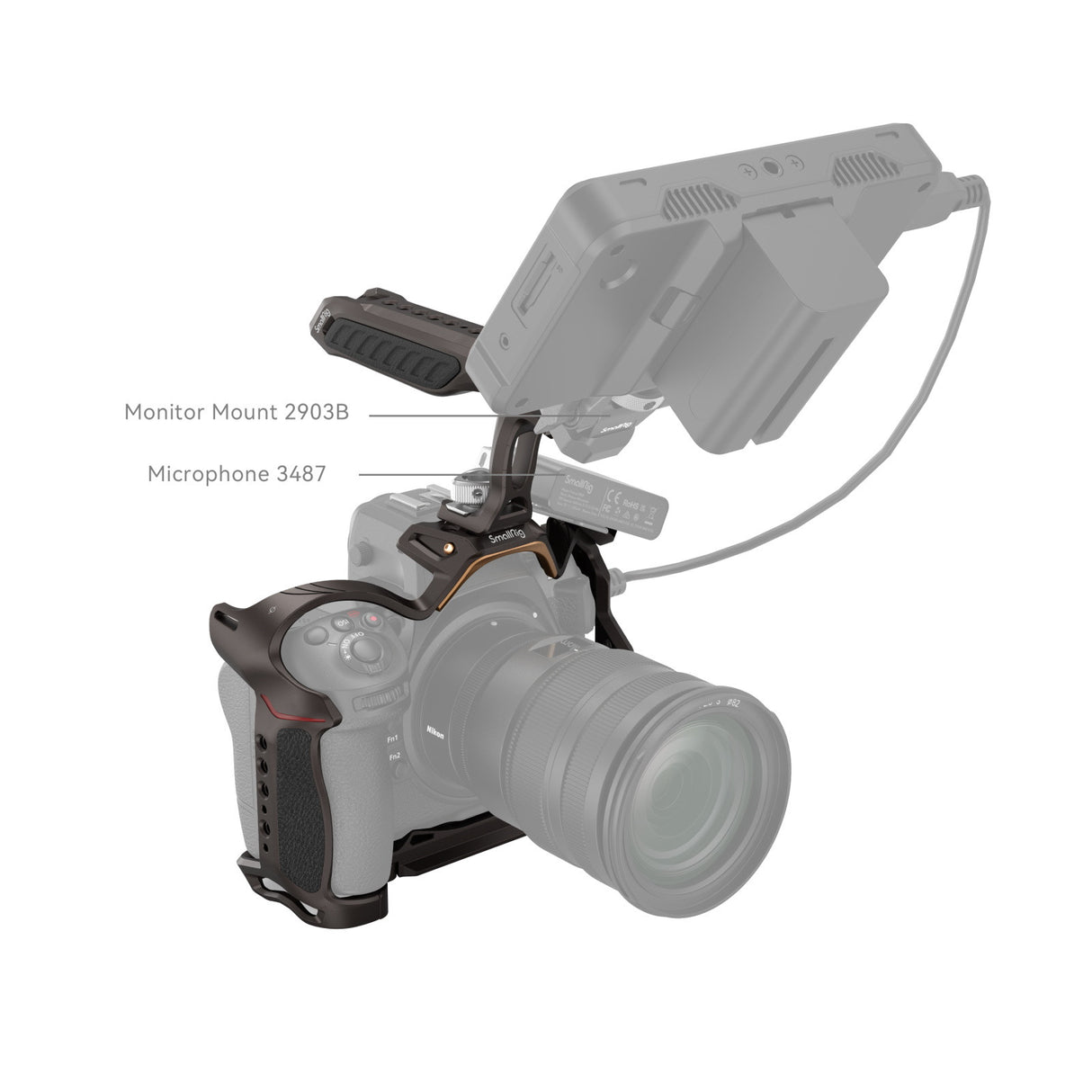 SmallRig "Night Eagle" Cage Kit for Nikon Z 8 4317