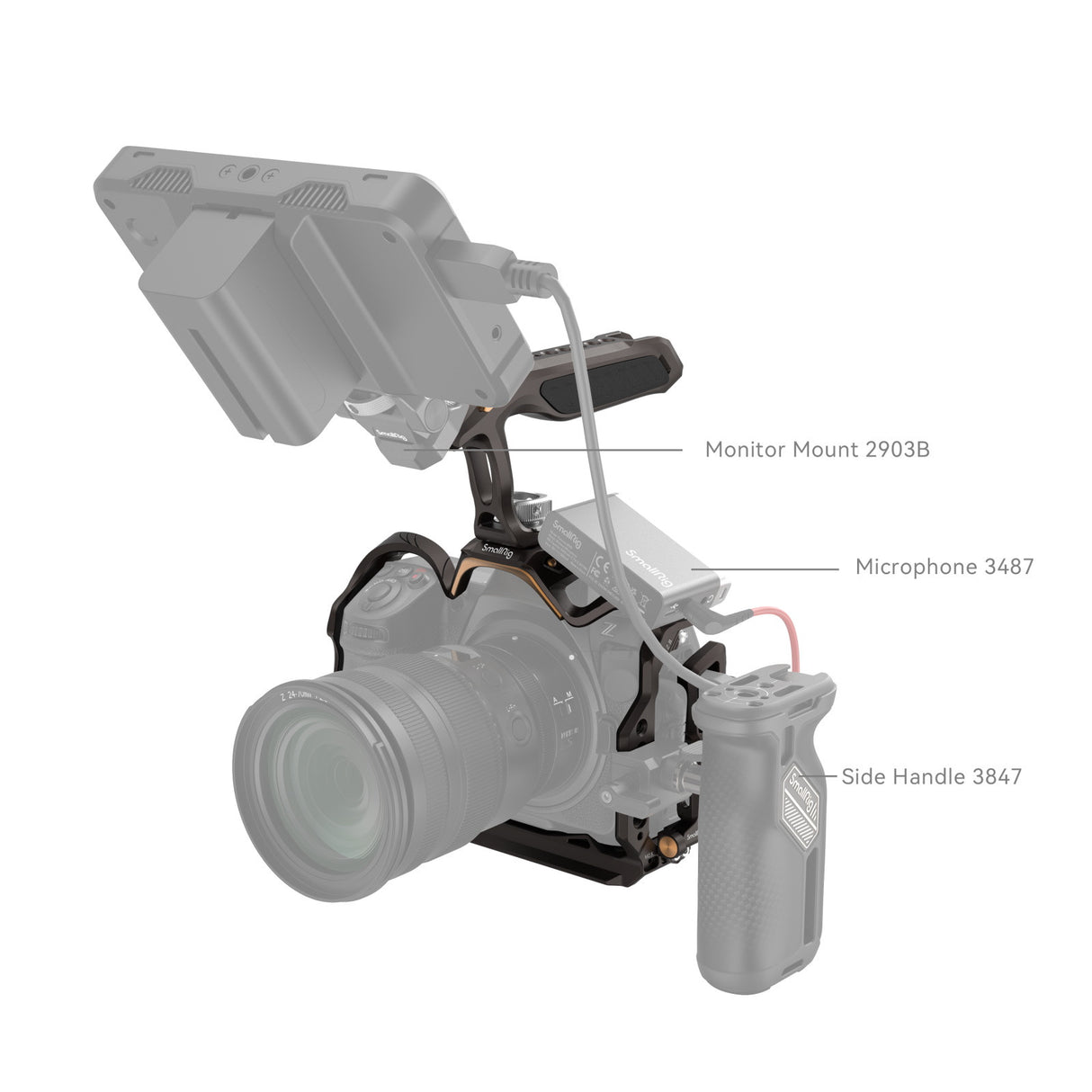 SmallRig "Night Eagle" Cage Kit for Nikon Z 8 4317