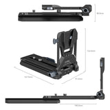 SmallRig V-Mount Battery Mount Plate Kit for Cinema Cameras 4323