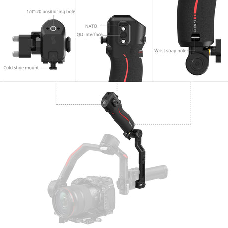 SmallRig Focus Control Sling Handle for DJI RS Series