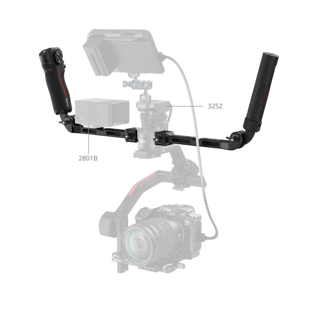 SmallRig Focus Control Dual Grip for DJI RS Series